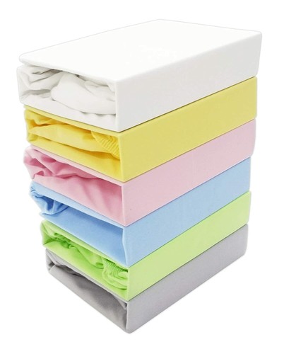 Jersey fitted sheet 100 - fitted, 100%cotton