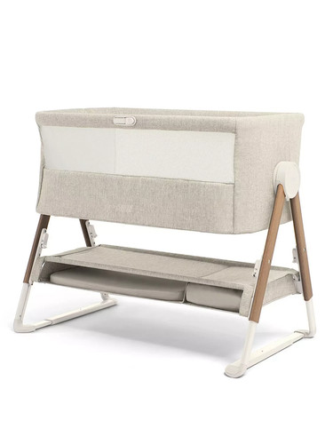 Mamas papas lua bedside crib - &,